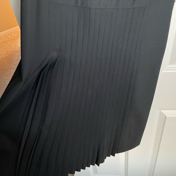 Theory black pleated dress - Picture 4 of 4